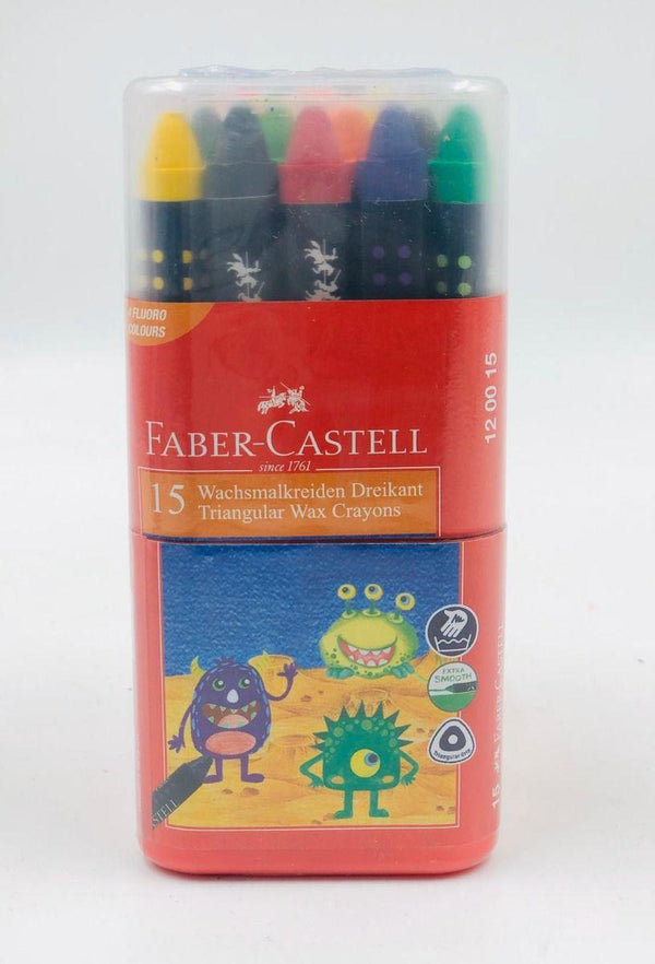  Faber Castell Grip Erasable Crayons - 12 Shades : Arts, Crafts  & Sewing