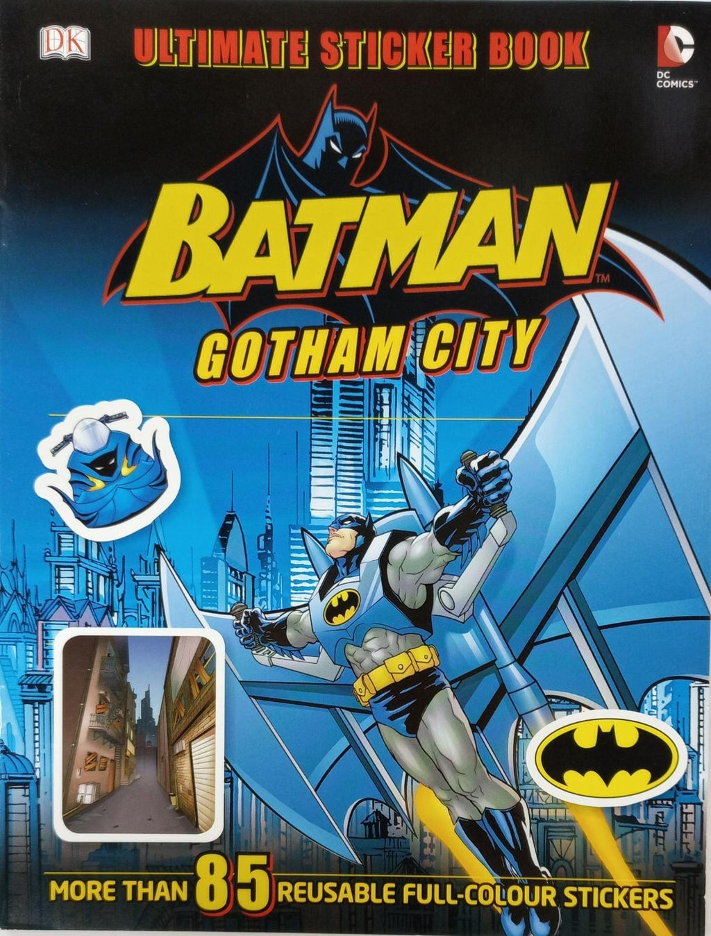 DK Ultimate Sticker Book BATMAN Gothman City DC Comics