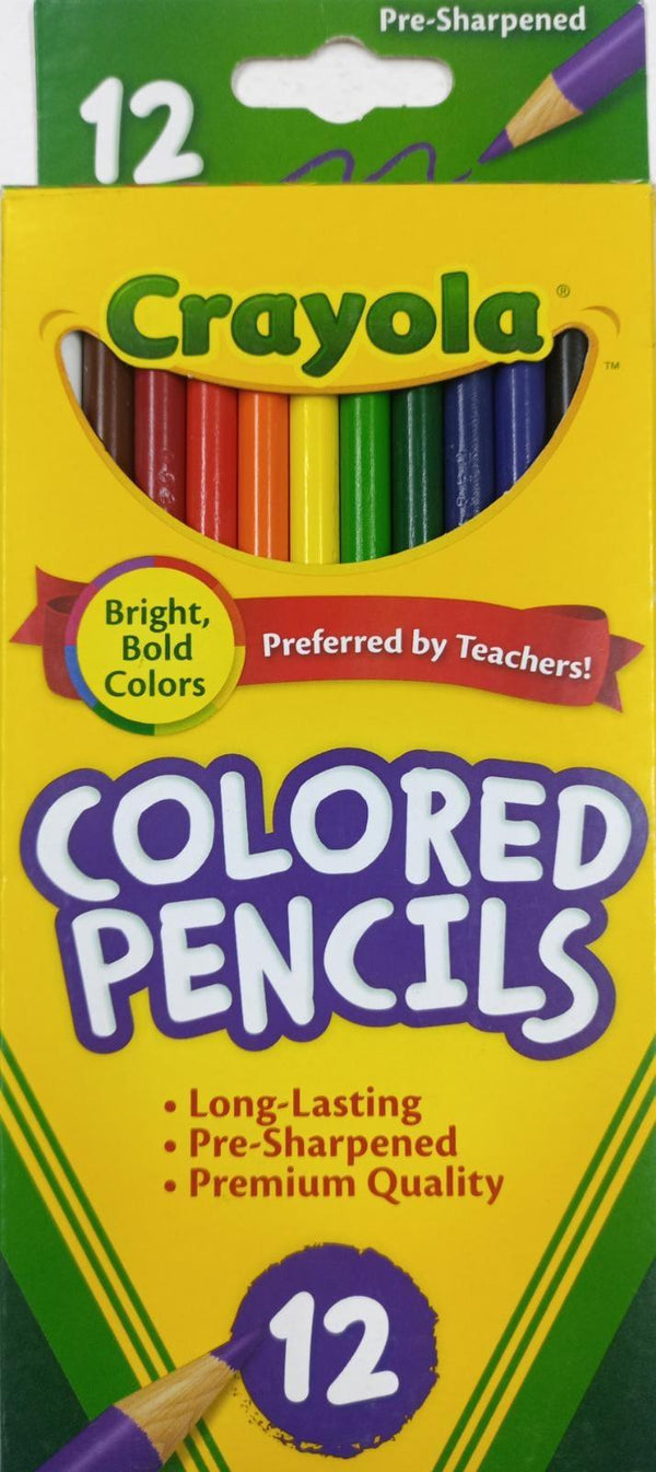 Crayola Colored Pencils 12 Set 