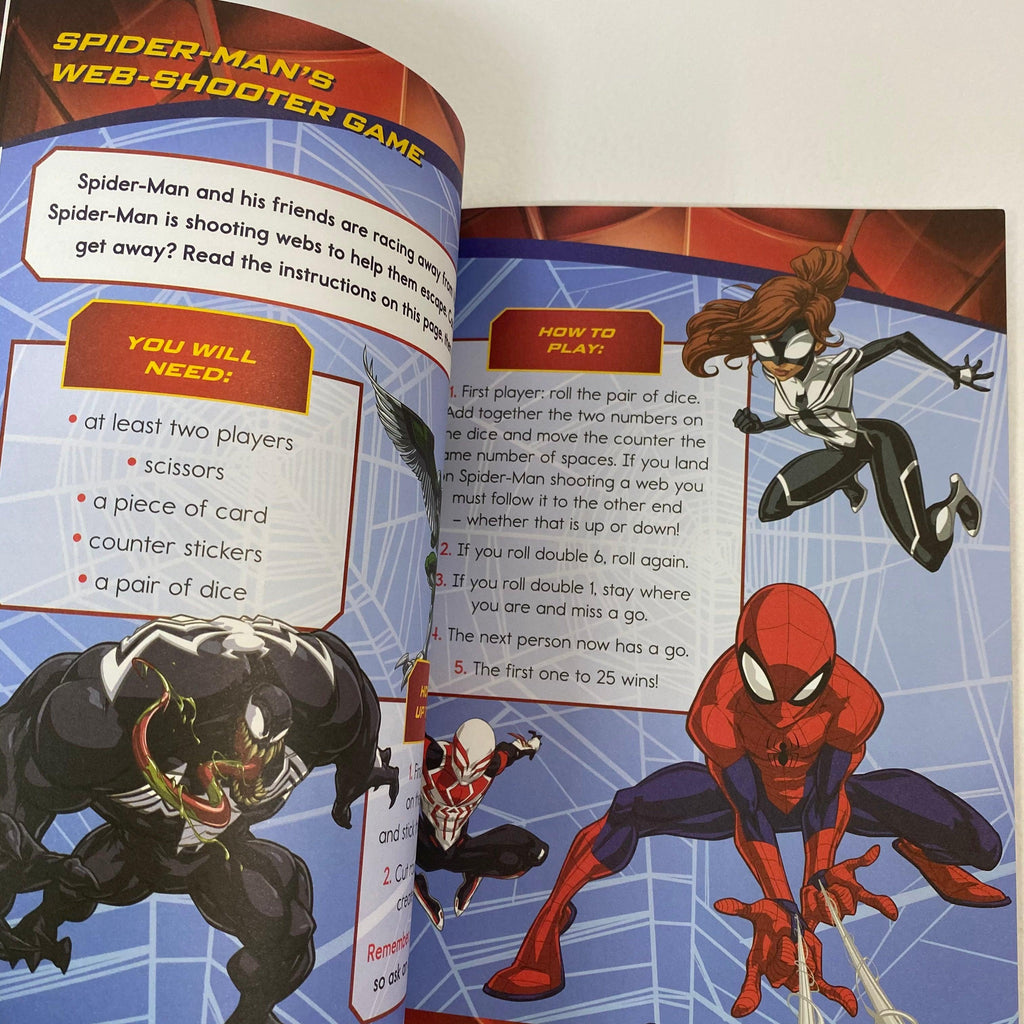 Marvel Spiderman - Spelling and Grammar Age 6-7