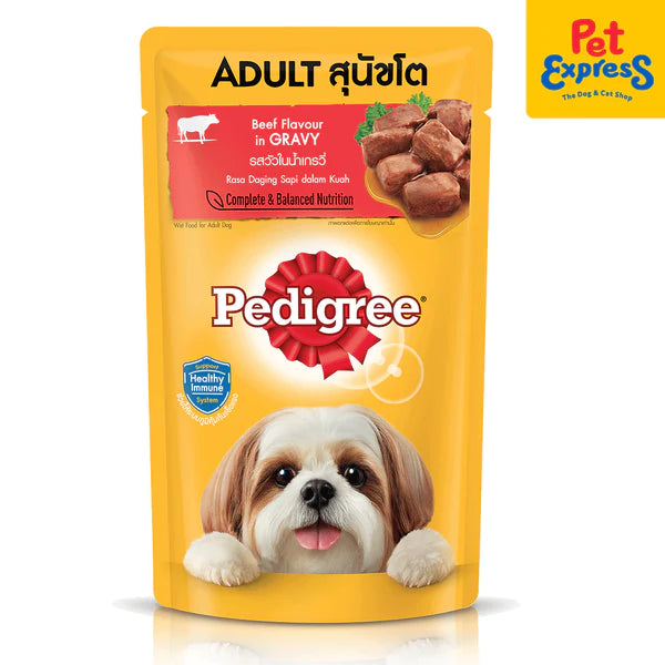 Pedigree Adult Beef Chunks in Gravy