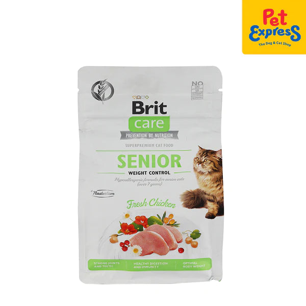 Brit Care Senior Grain Free Weight Control Dry Cat Food