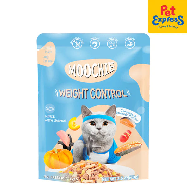 Moochie Adult Weight Control Salmon Wet Cat Food