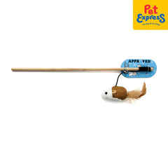 Approved Stick Wooden Handle Cat Toy