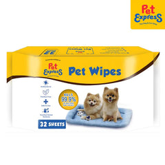 Pet Express Pet Wipes for Dogs and Cats 30s