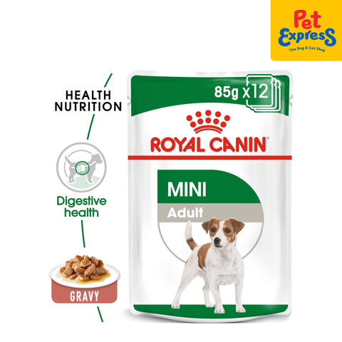 Royal Canin Size Health Nutrition Adult Mini Wet Dog Food 85g (12 pouches)