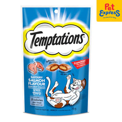 Temptations Cat Treats Salmon Flavor 75g