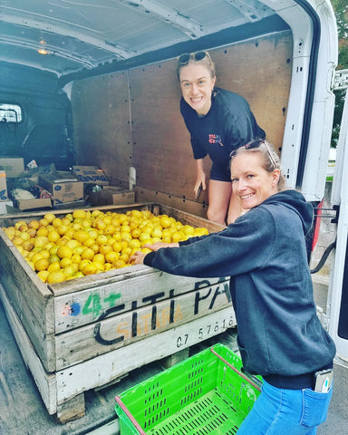 misfit garden - lemon rescue from tauranga Jen Long & Sophie Clark