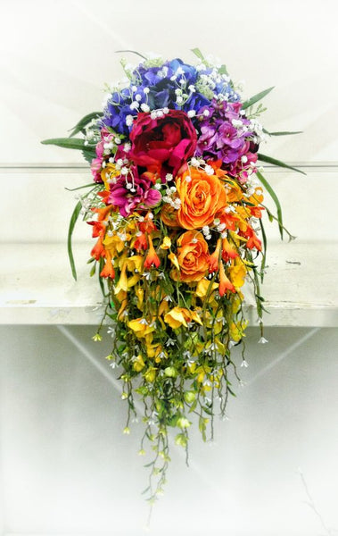 rainbow bouquet