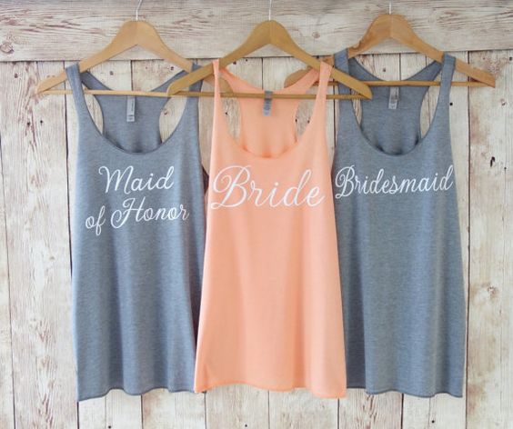 bridesmaids tanks