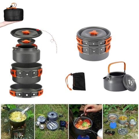 best camping cookware, complete cookware set, camping must haves, camping essentials