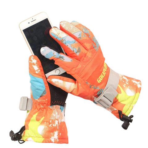 Waterproof Touchscreen Ski Gloves-The Big Sports-ski accessory,ski gear,ski gloves