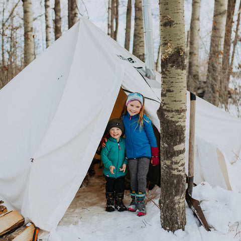 Family Camping in an Esker Classic