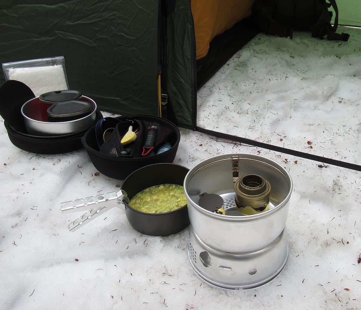 Trangia Winter Cooking