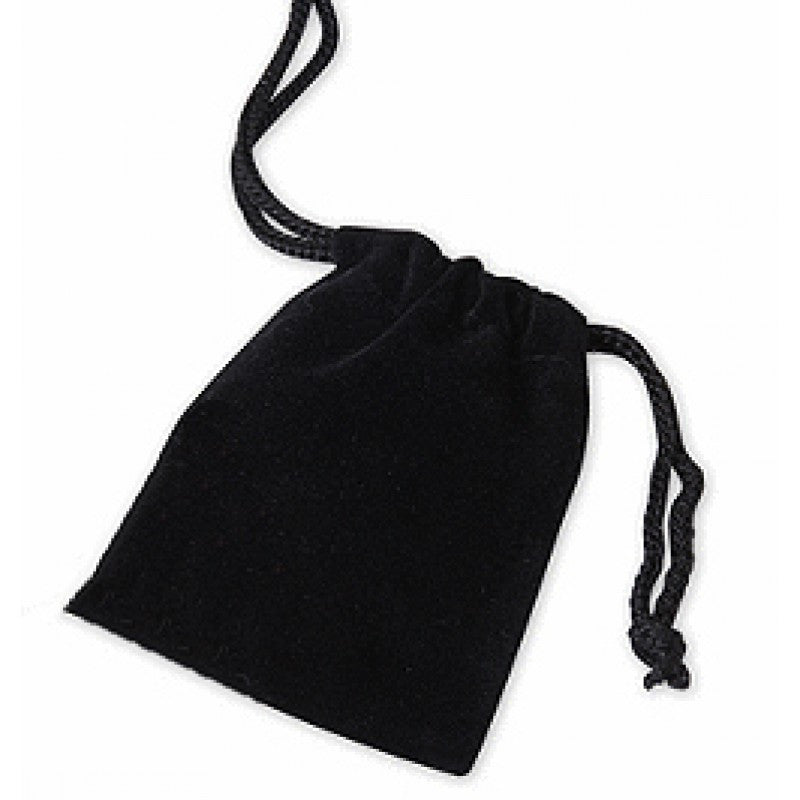 black velvet bag