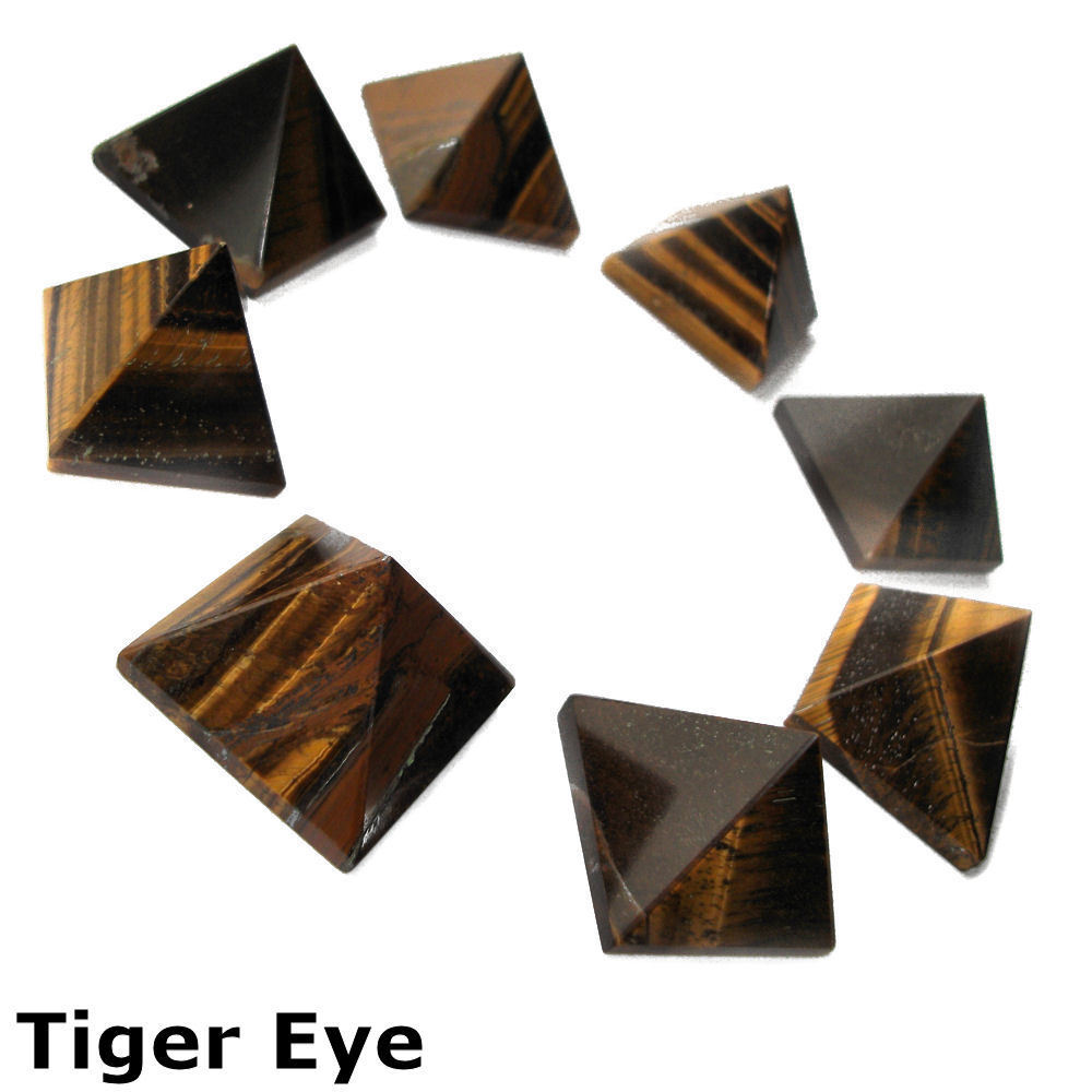 tiger eye pyramid