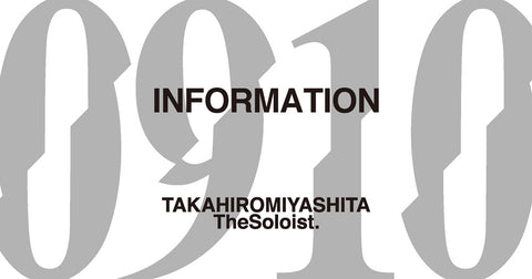 TAKAHIROMIYASHITATHESOLOIS.AOYAMA celebrates its fourth anniversary of renewal.