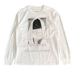 jane doe's portrait.4(l/s tee) (white)