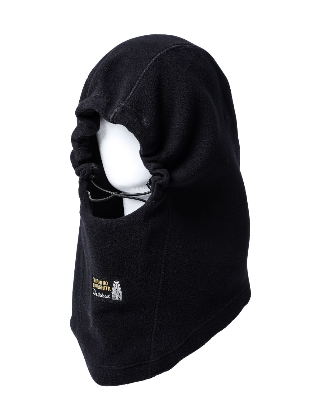 カラーブラックThe soloist aran balaclava バラクラバ　黒