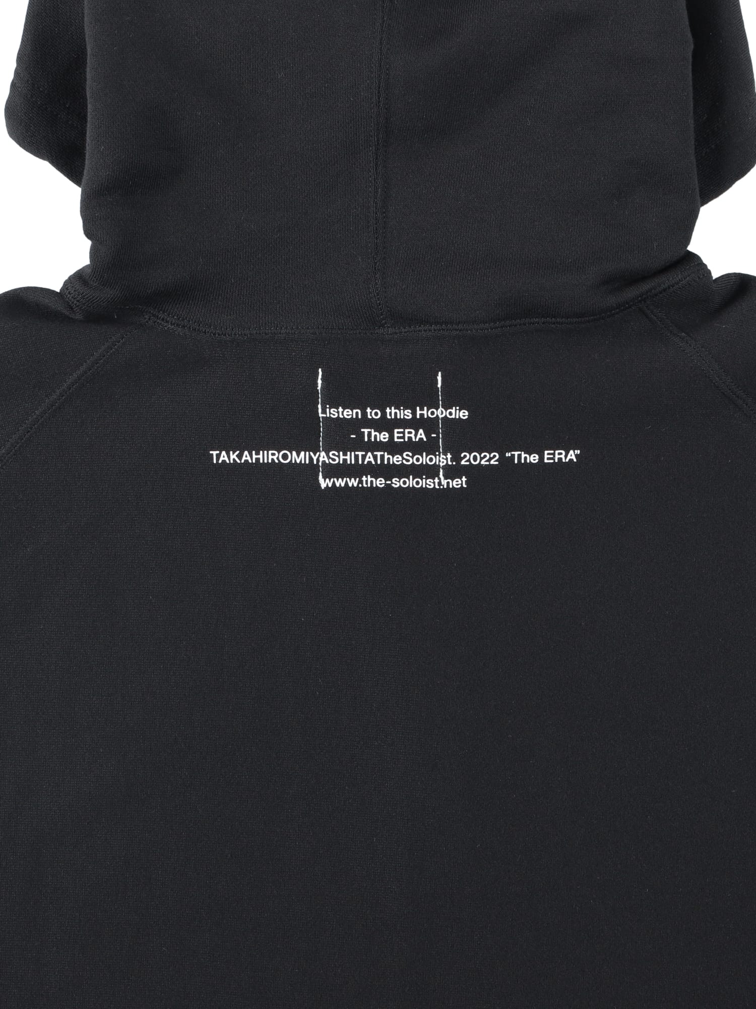 sc.0022AW22_black the era. (over sized hoodie) TheSoloist