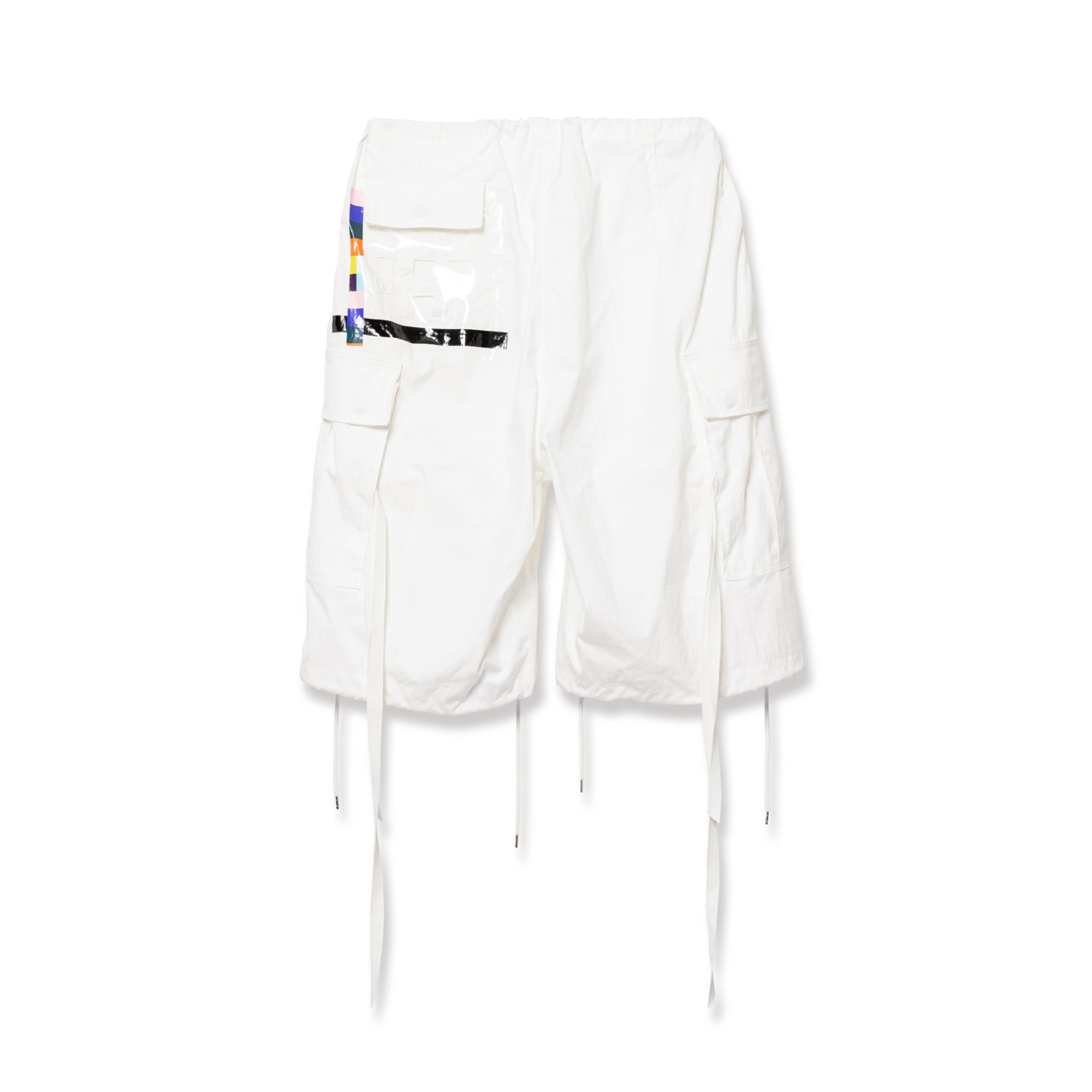 militaly bags shorts. - sp.0006SS22-white TheSoloist