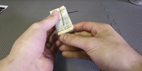 bobby pin hack cash money clip