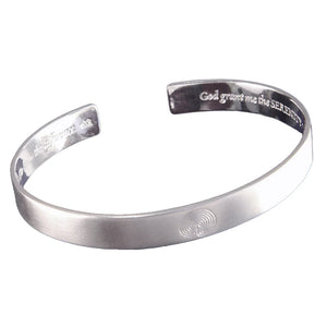 Serenity Prayer Large Cuff Bracelet - Tender Essentials