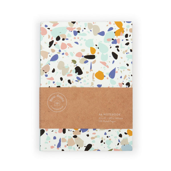 Now House by Jonathan Adler Terrazzo A6 Notebook