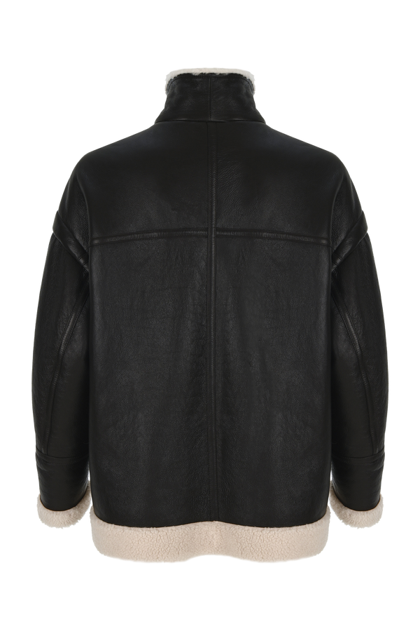 Halterneck Shearling Jacket| Finlay-Notman - The FNA Group