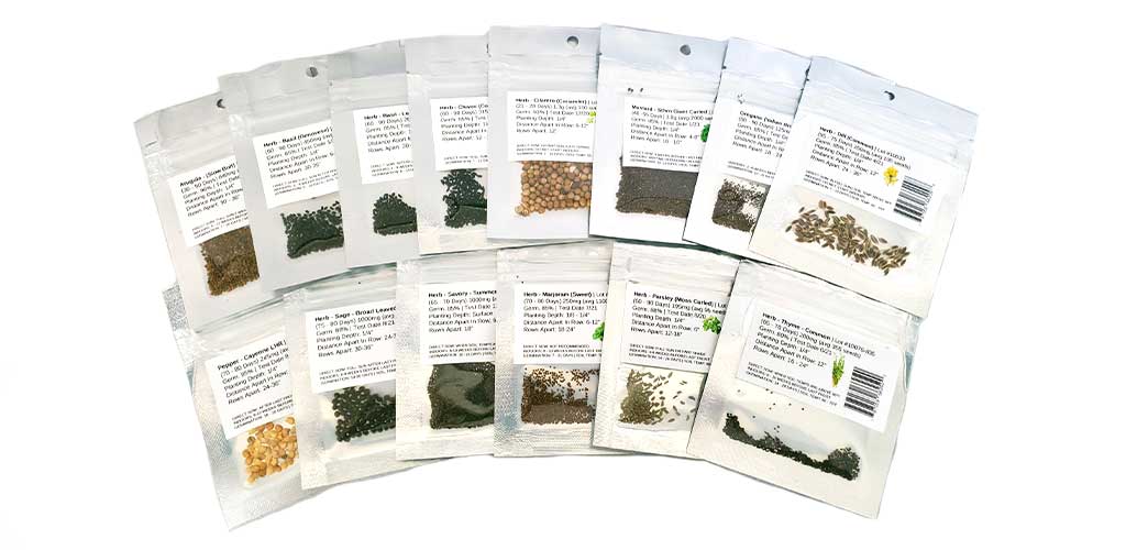 Culinary Vault Herb Seed Packets