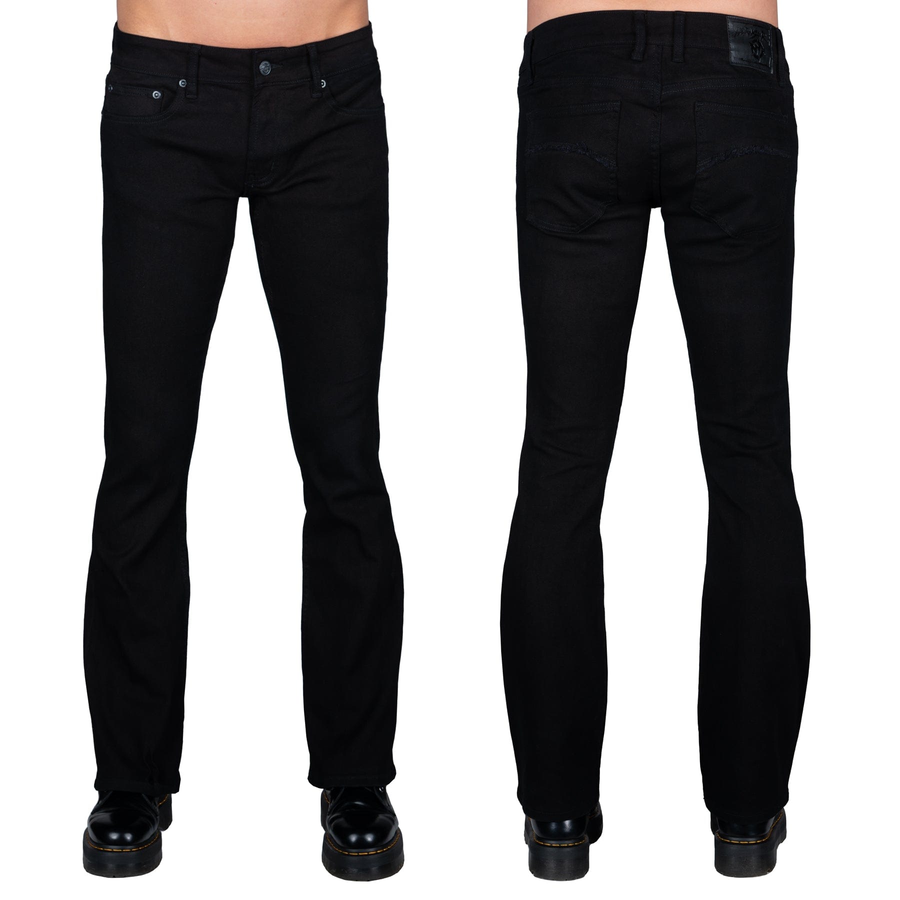 Wornstar Hellraiser Side Button Pants - Black