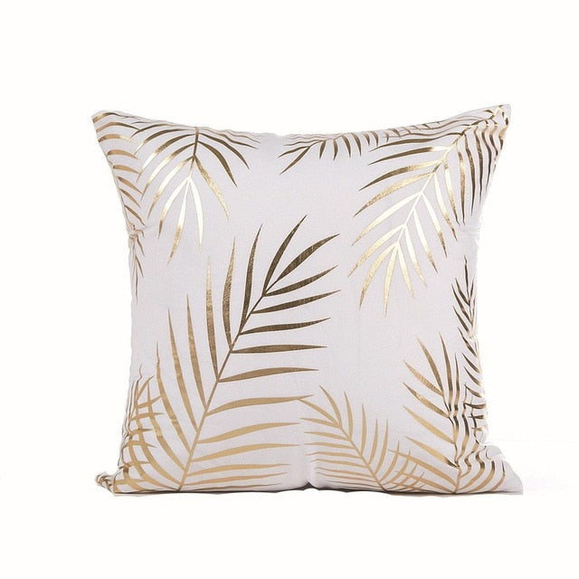 gold cushions