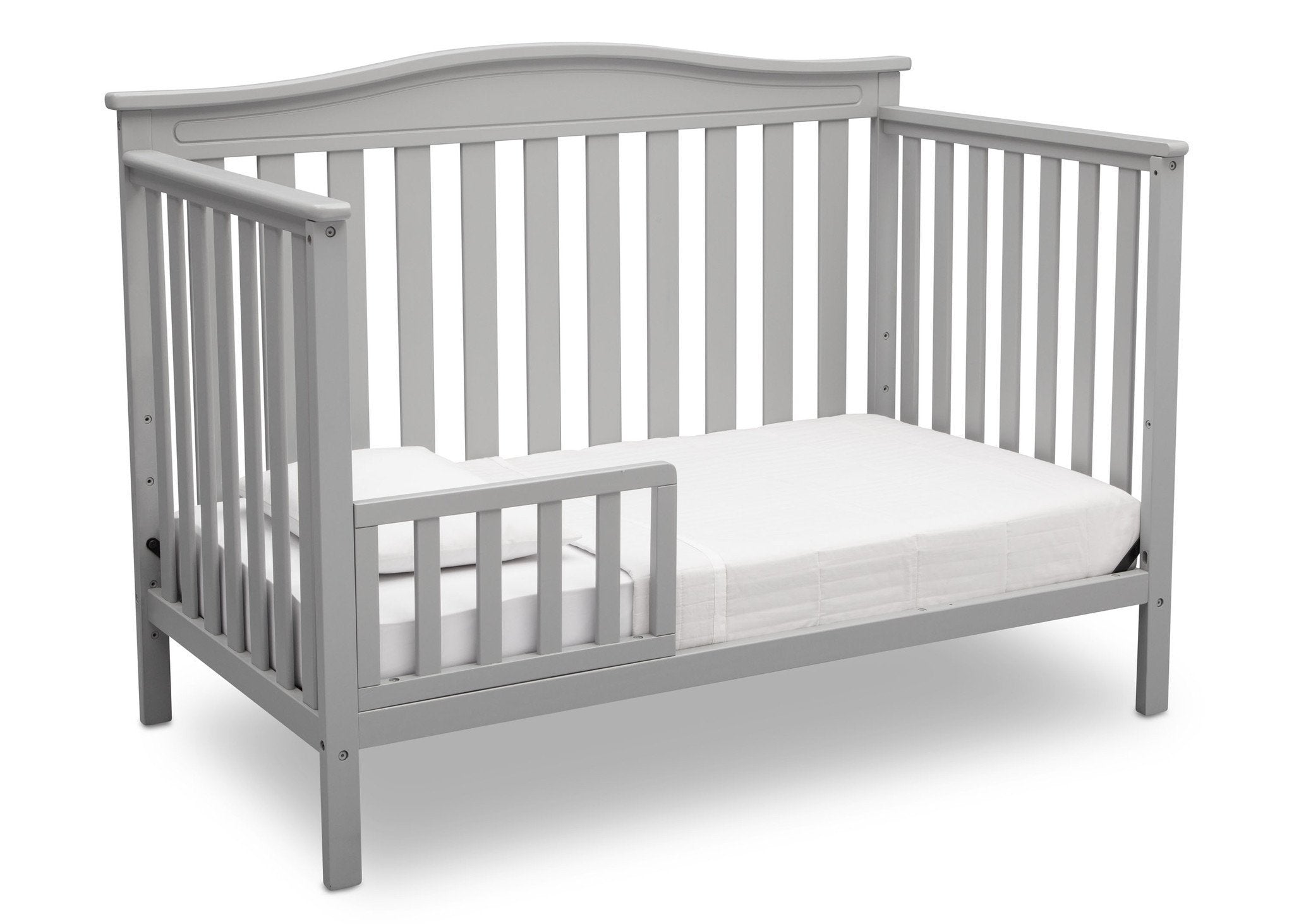 delta 4 in 1 crib gray