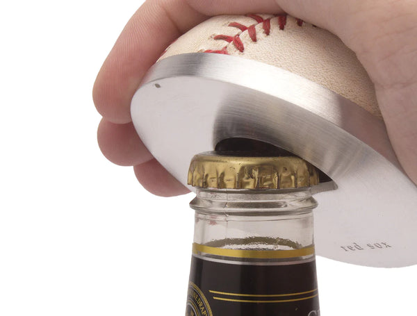 Tokens & Icons New York Yankees Game Used MLB Half Baseball Bottle Opener