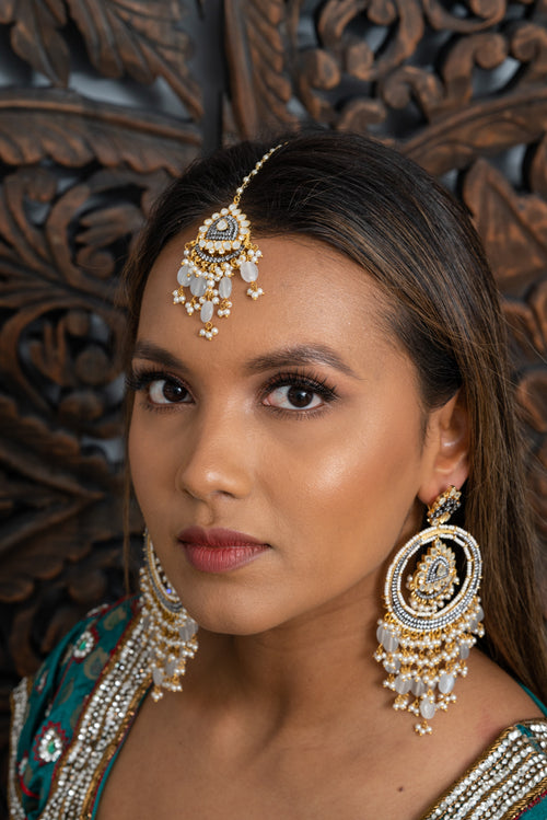 huge indian earrings