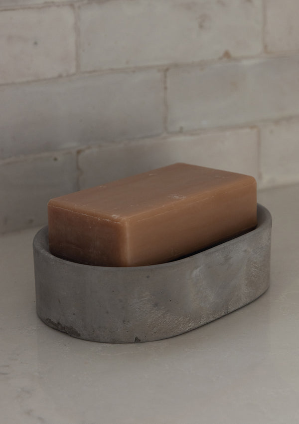 Shaw CS535 - Soap Dish - Resin Faux Stone - Neutral Travertine Color - Bath  Accessory