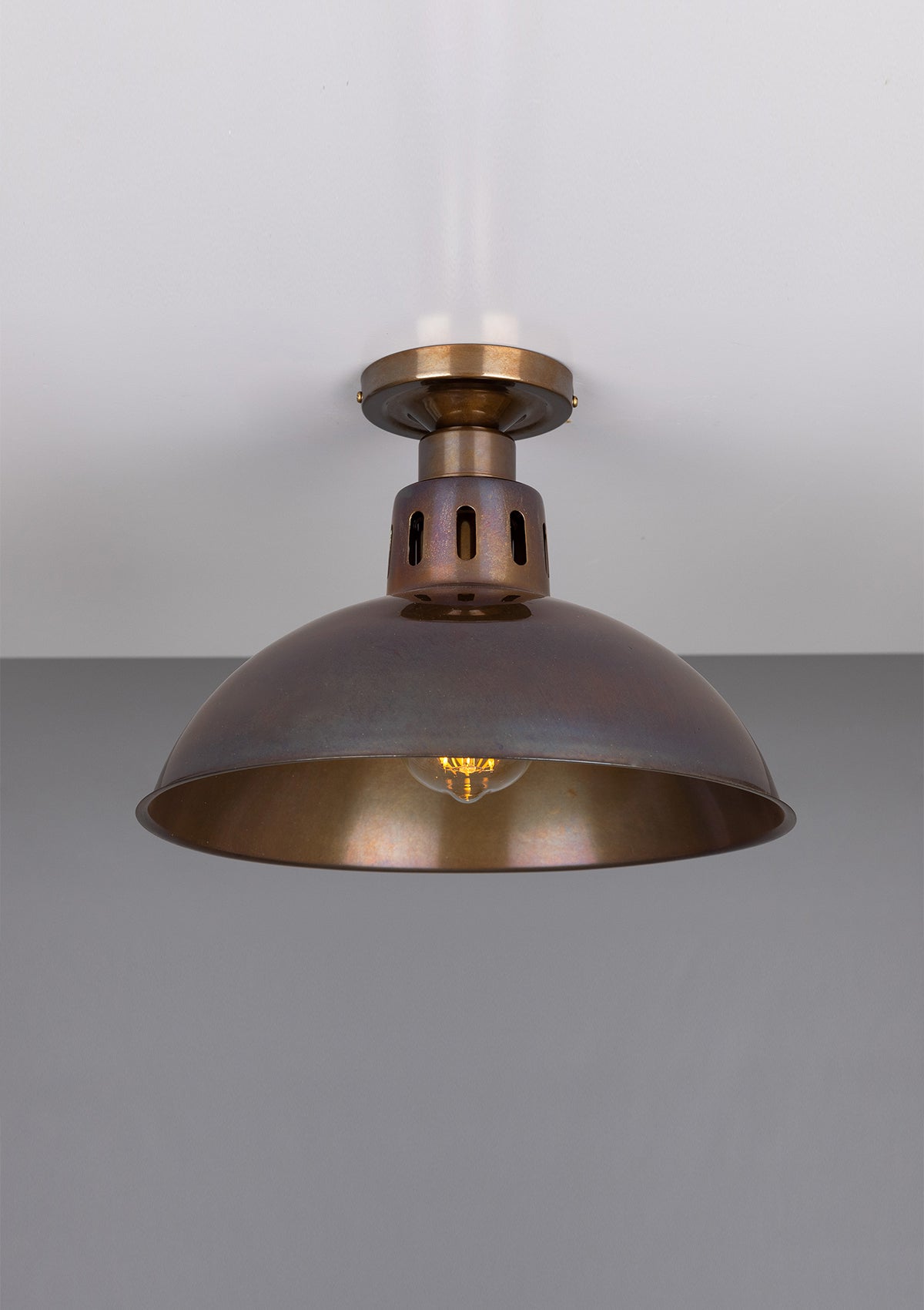 Paris Industrial Flush Ceiling Light