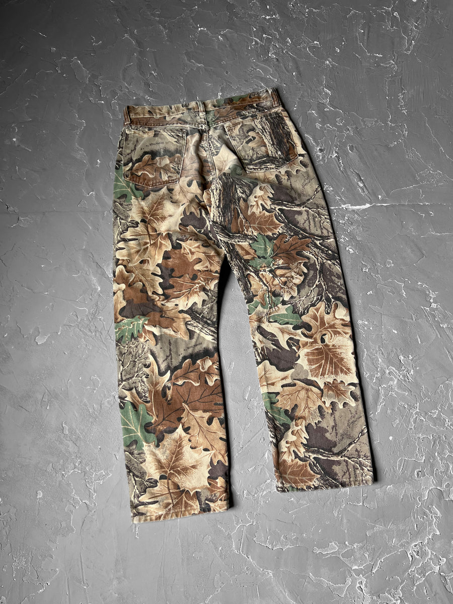 1990s Wrangler Camouflage Carpenter Pants [30 x 30] – From The Past