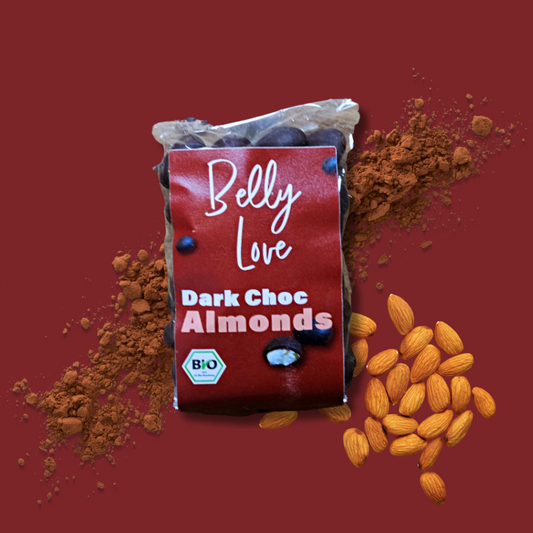 Dark Choc Almonds (bio)