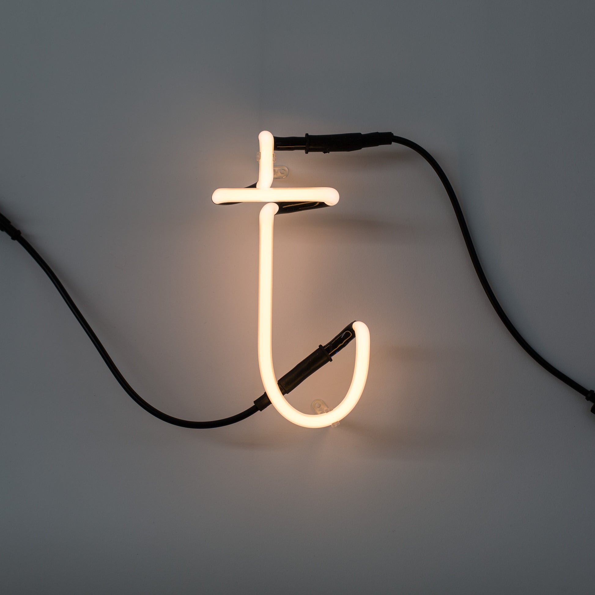 neon light letter a