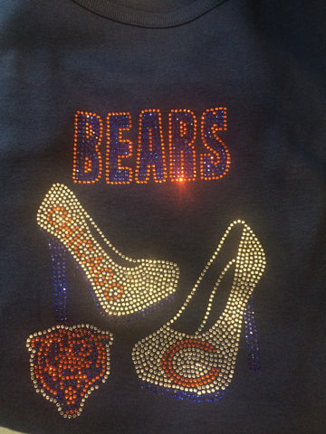 Chicago Bears Women's Apparel, Bears Ladies Jerseys, Clothing