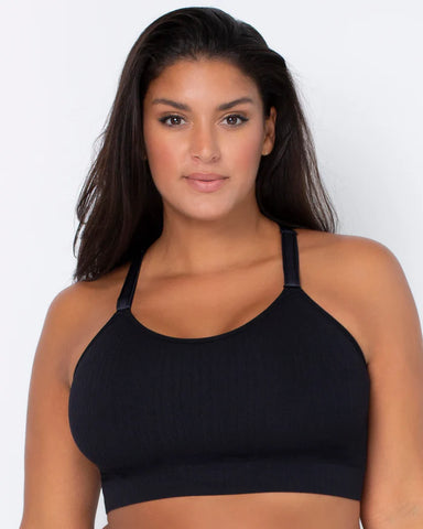 Elila Embroidered Microfiber Softcup Bra : : Clothing, Shoes &  Accessories