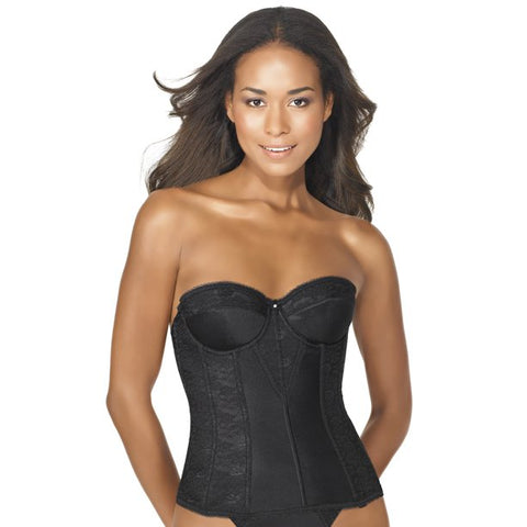 Cortland Intimates 8619 - Soft Cup Animal Lace Control Bodybriefer 
