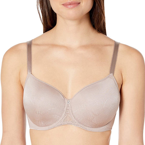 Fantasie Reflect Bra Size 34F White Underwired Padded Spacer T-Shirt 101810