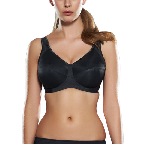 Anita Active 5566-445 Women's Black/Anthracite Non-Wired Sports Bra 40F :  Anita: : Clothing, Shoes & Accessories