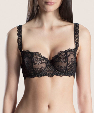 Gorteks Nessy lace half padded bra beige Autumn-winter 2022 collection