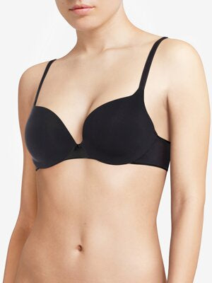 Calvin Klein F3493 Naked Glamour Strapless Push Up Underwire