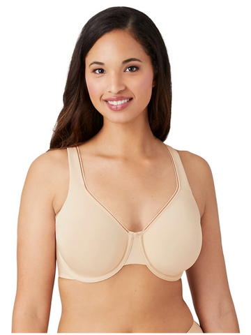 WACOAL 855308 AT EASE UNLINED FULL BUSTED BRA