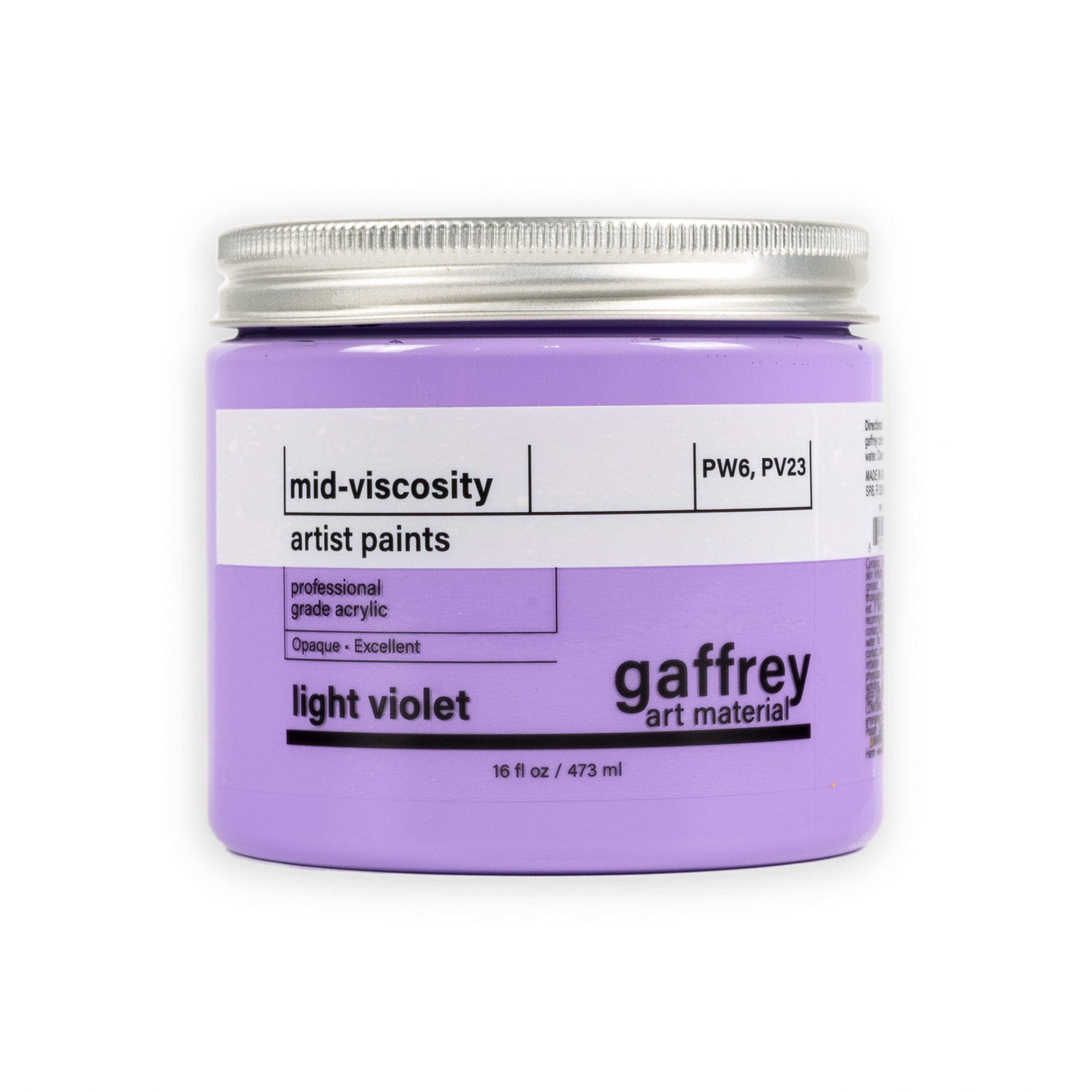 gaffrey art Titanium White Heavy Body Texture Acrylic Paint – Gaffrey Art  Material