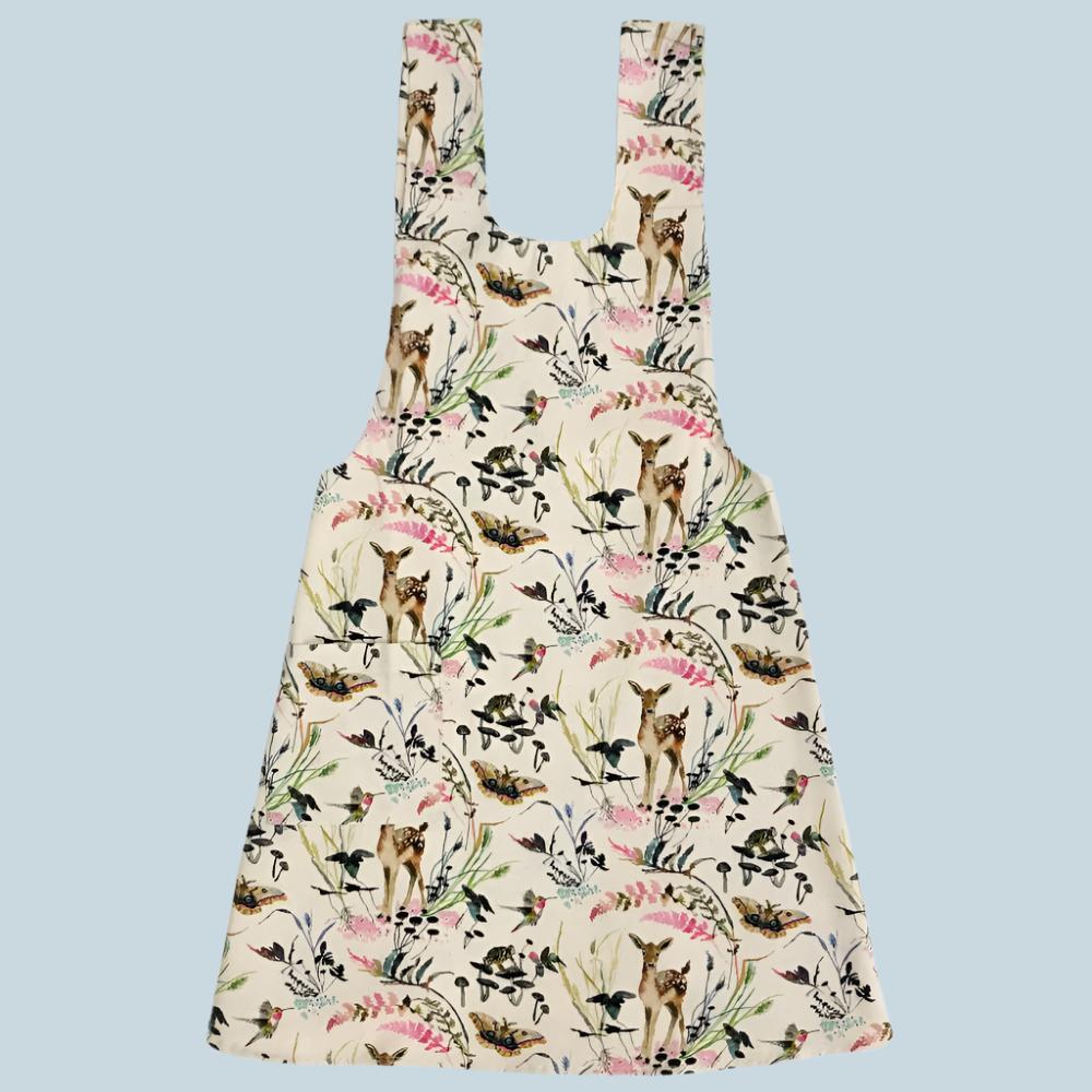 Pinafore Apron - Deep Forest
